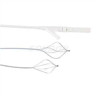 Rotatable Stone Retrieval Basket for Stone Remove